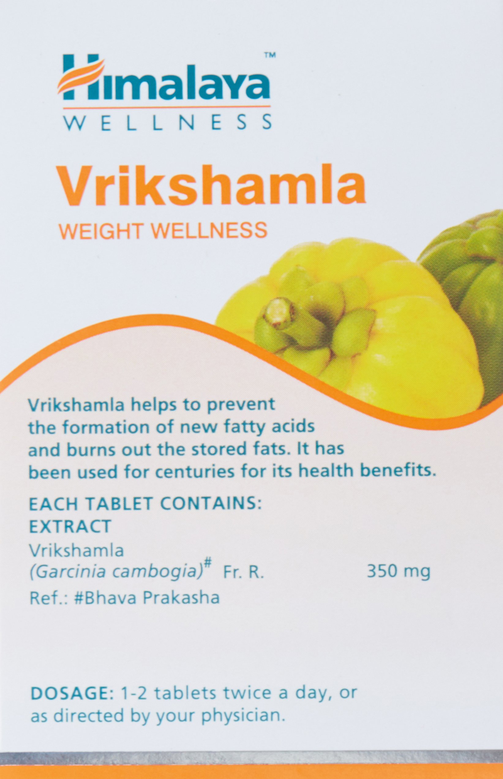 Himalaya Wellness Pure Herbs Vrikshamla Weight Wellness 60 Tablets