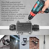 Elezenioc IP68 Waterproof Junction Box for Flat Cable 2 M20 Glands view 7