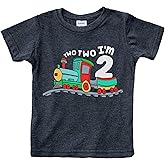 Unordinary Toddler 2nd Birthday Shirt boy Chugga Chugga Two Two Train im 2 Years Old Second Birthday Tshirt
