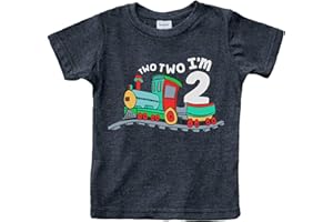 Unordinary Toddler 2nd Birthday Shirt boy Chugga Chugga Two Two Train im 2 Years Old Second Birthday Tshirt