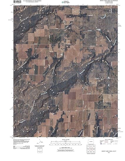 Amazon Com Historic Map Burnt Cabin Creek Colorado Co 2011