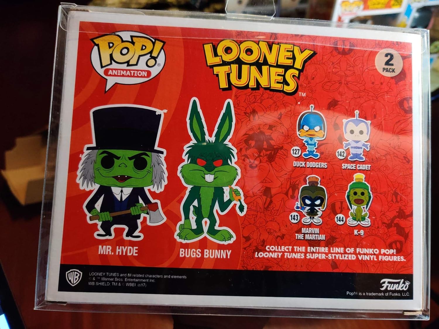 mr hyde and bugs bunny funko pop
