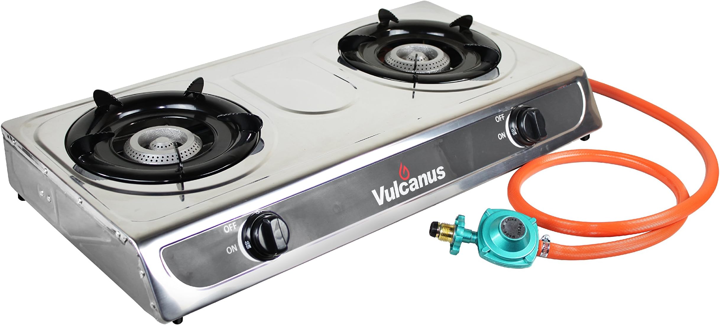 Vulcanus 2-21T Double cast Iron Table Burner