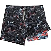 maamgic Mens 5" Gym Running Shorts for Men 2 in 1 Quick Dry Workout Athletic Shorts