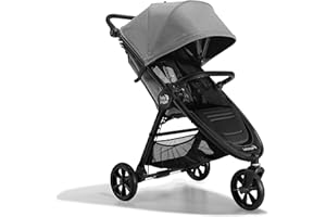 Baby Jogger City Mini GT2 All-Terrain Lightweight Stroller with Forever Air Tires One-Hand Fold and All-Wheel Suspension Pike Exclusive Includes Belly Bar Leatherette Handlebar & Premium Fabric