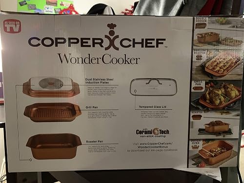 Copper Chef Cooker Copper Chef Wonder Cooker 14-in-1 Set Copper Chef 14-in-1 Wonder Cooker ...