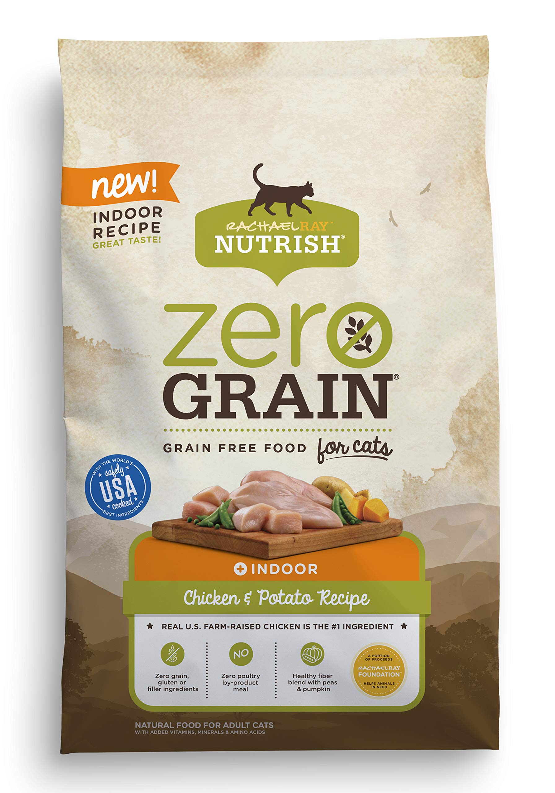 Rachael Ray Nutrish Zero Grain Dry Cat Food, Grain Free Buy Online in