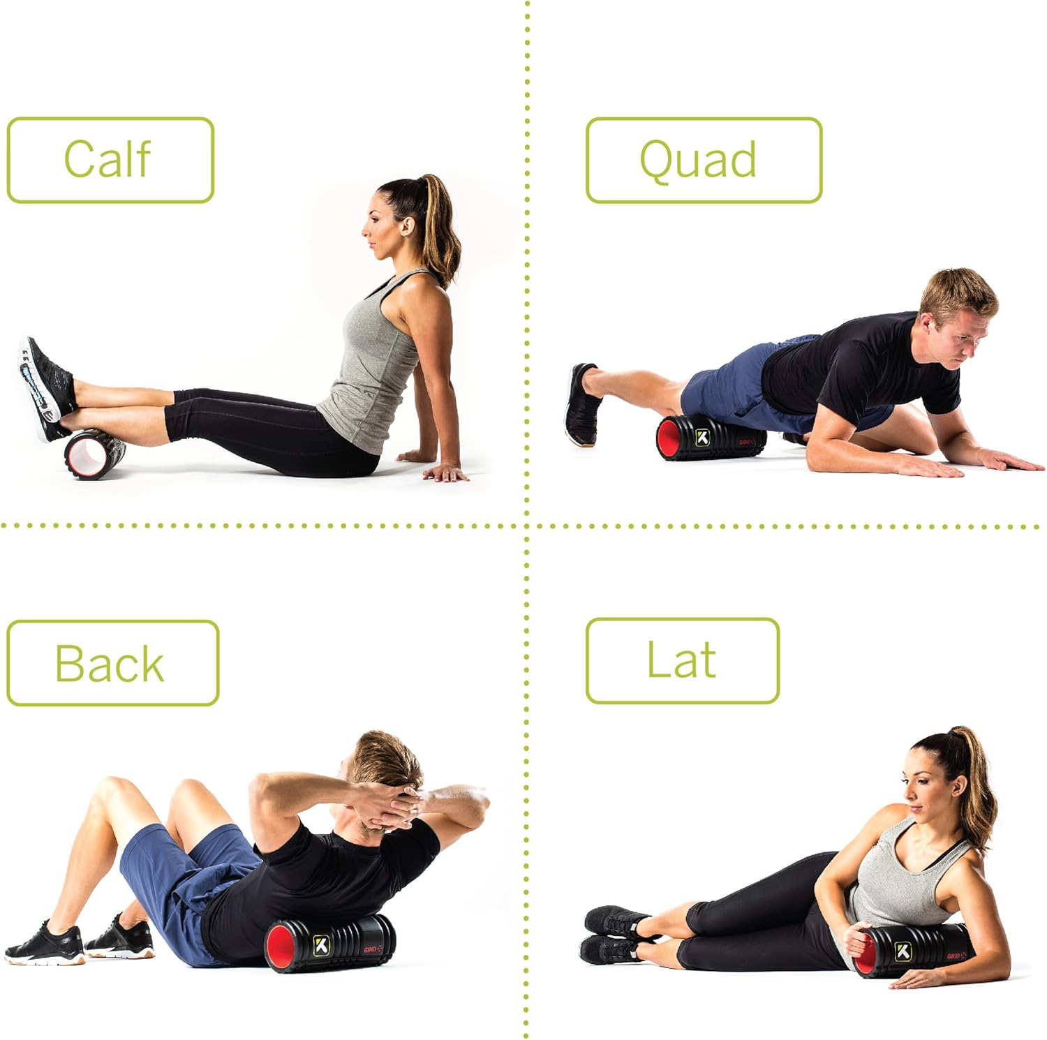 TriggerPoint GRID X Foam Roller with Free Online Instructional Videos, Extra Firm (13-Inch) : Sports & Outdoors