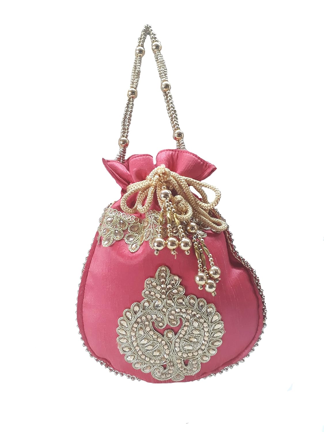 women's fancy designer potli pink wi-71-po-pnk