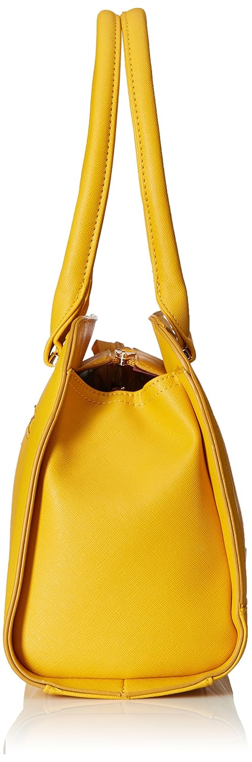caprese crystal women's satchel (yellow) ()