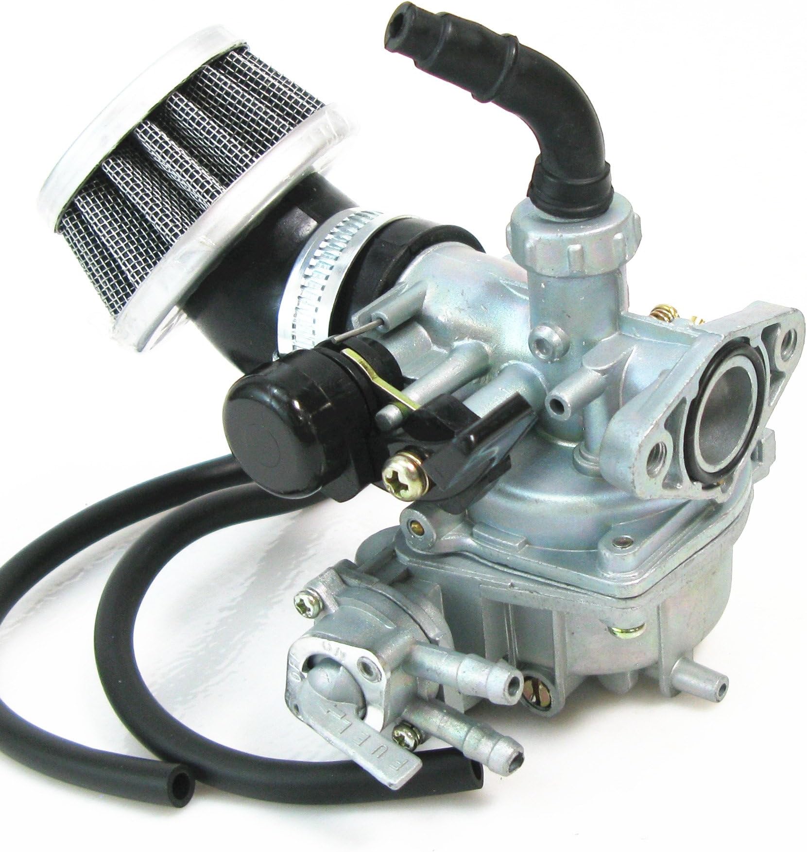Carburetor and Air Filter for Honda C90 CT70 TRX70 (HA01057+35mm bend)