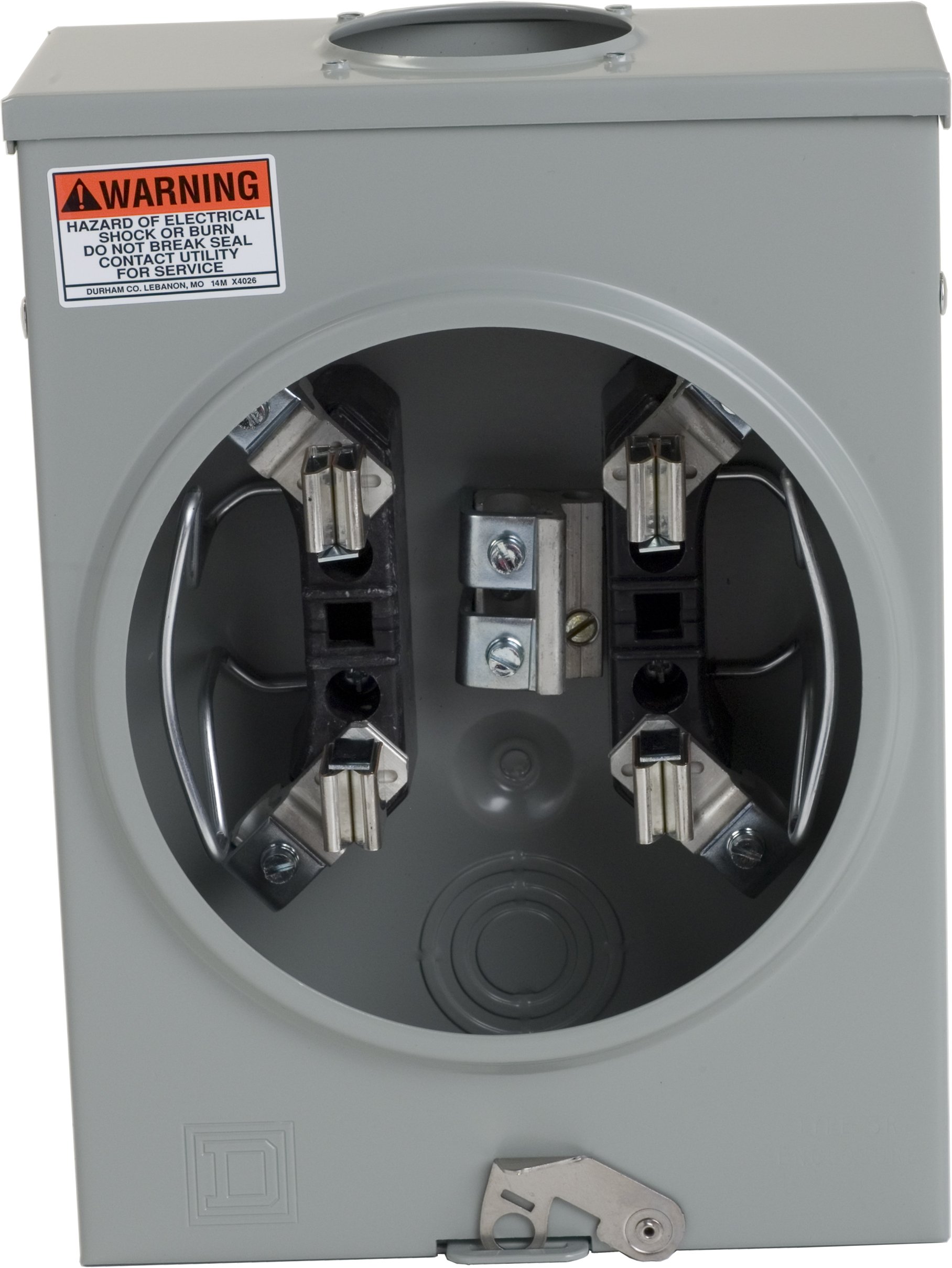 Square D by Schneider Electric UTRS101B 125A Ringless Overhead Meter