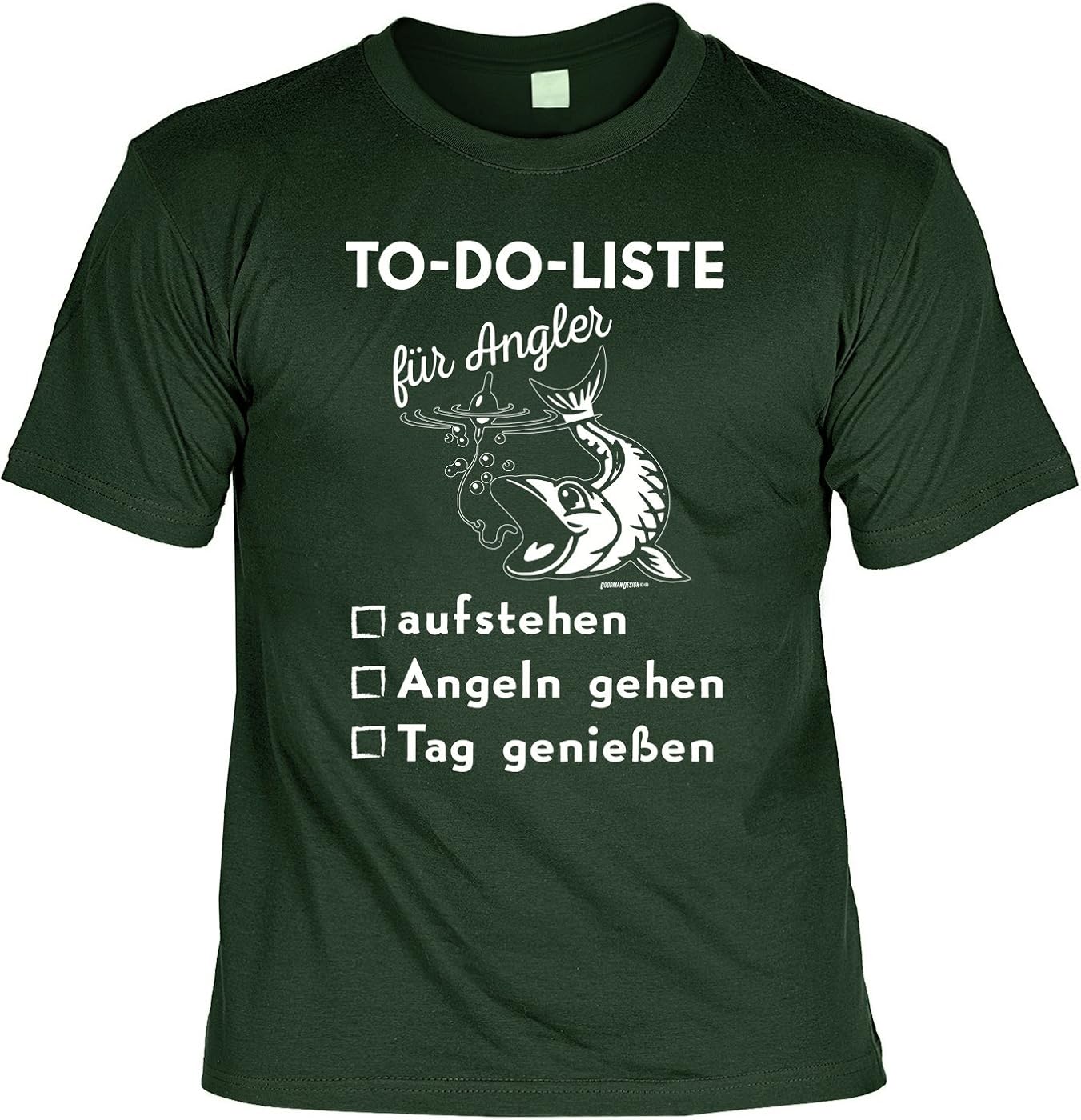 Angler SprücheShirt lustiges TShirt Motiv Angelsport/Angeln to