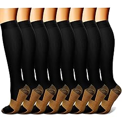 CHARMKING Compression Socks for Women & Men