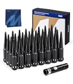 Amazon.com: Mishimoto Spiked Lug Nuts, M14x1.5, 24-PC Set, Blue