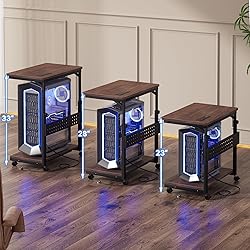 Besiost Computer Tower Stand with Power