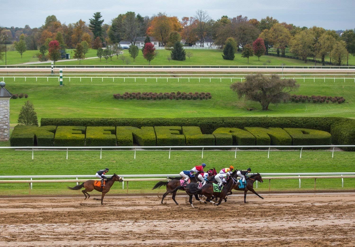 Photographs - Fine Art Print of Keeneland Horse Racing
