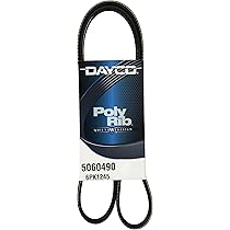 Amazon.com: Dayco 5060490 Serpentine Belt : Automotive 