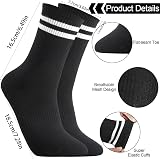 Zuimei 8 Pairs Ladies Socks Cotton Polyester Ankle Sport Casual Multipack view 3