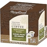 Harry &amp; David Coffee in Single Serve Cups Compatible with Keurig K-Cup Brewers 18 Count (Northwest Blend)