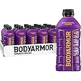 BODYARMOR Sports Drink, Strawberry Grape, Electrolyte Drink Hydration, 28 Fl Oz Bottles (15 Pack), Flavored Coconut Water with B Vitamins & Antioxidants