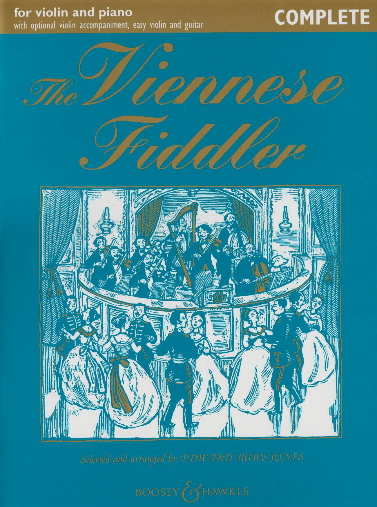 BOOSEY & HAWKES THE VIENNESE FIDDLER - VIOLIN AND PIANO, GUITAR AD LIB. Classical sheets Violin