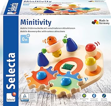 Selecta 62036 - Juguete de motricidad de Madera (14 cm): Amazon.es: Juguetes y juegos