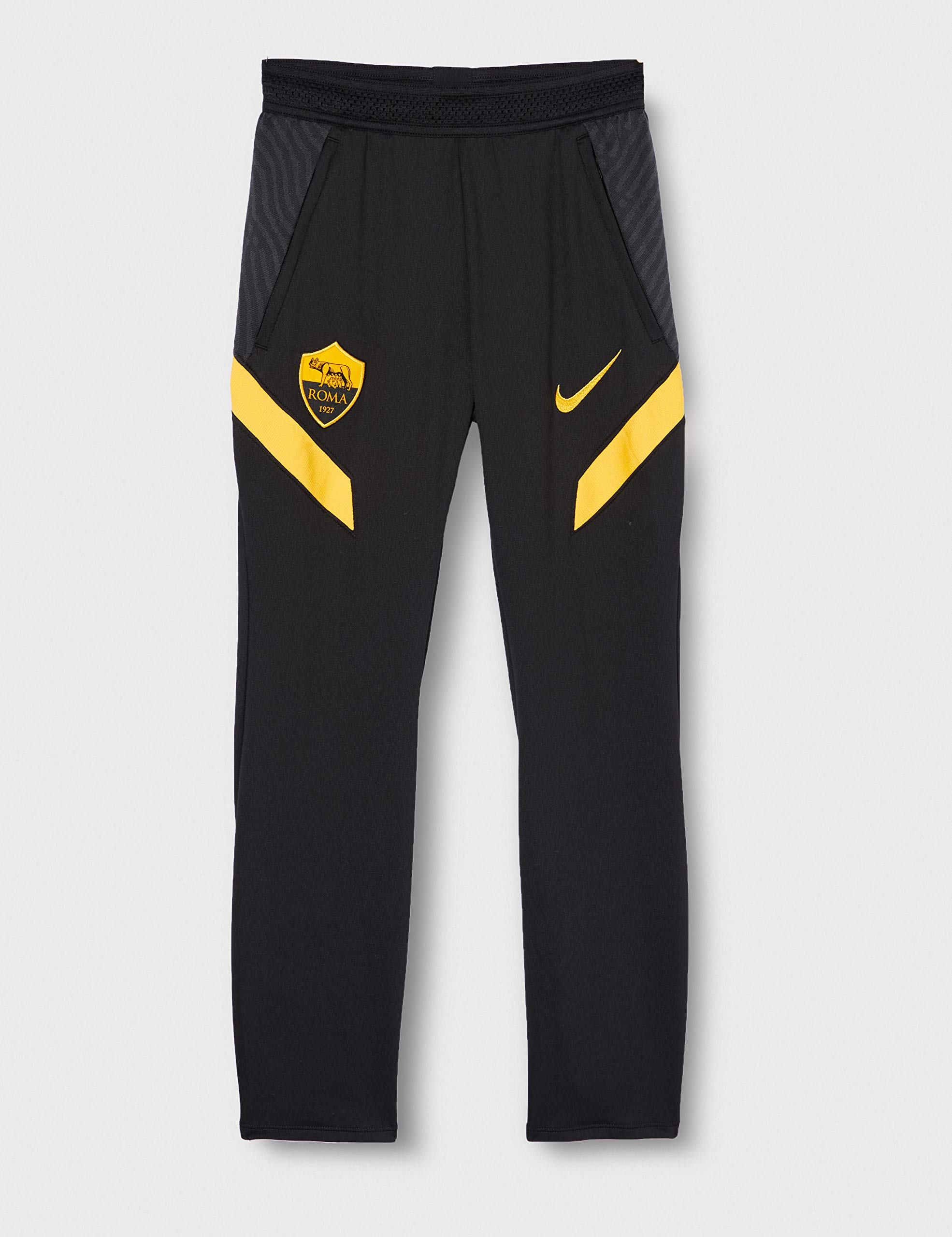 Nike Roma Y Nk DRY STRKE Pant Kp Sport Trousers - Black/University Gold/(University Gold) (No Sponsor-PLYR), Small