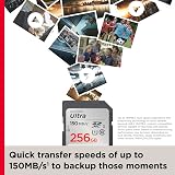 SanDisk 256GB Ultra SDXC Card UHS-I U1 Class 10 150 MB/s Read for HD Video view 4