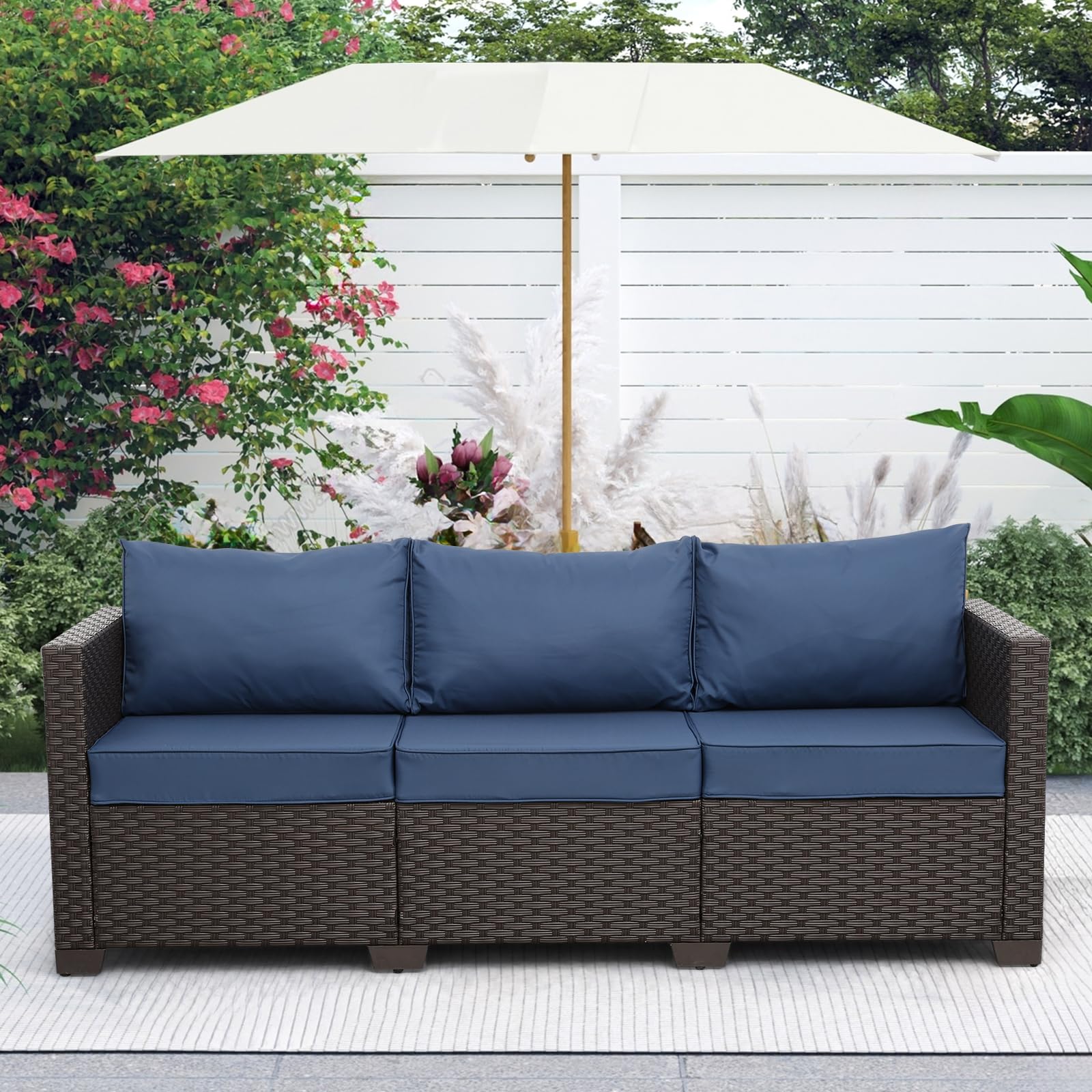 Rattaner Outdoor Couch Wicker Patio Furniture