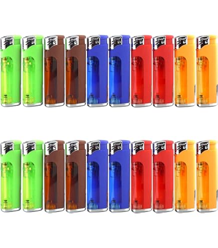 cigarette lighter disposable Amazon.com: 50-Pack Disposable Lighters with Stand and Box – Wholesale Bulk  Set for Cigarettes, Candles, Campfires, and Stovetops