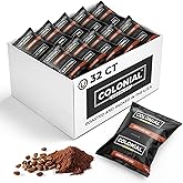 Colonial Coffee Ground Frac Packs, Decaf, Colombian, Medium Roast, 32-Count | 100% Arabica, Individually Sealed Packets, Pre-Measured 2.5 Oz, 10 &amp; 12-Cup Drip Brewers, Home &amp; Office Use