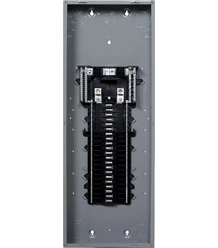 Square D QOC42UF 42-Space Load Center Flush Cover - Black