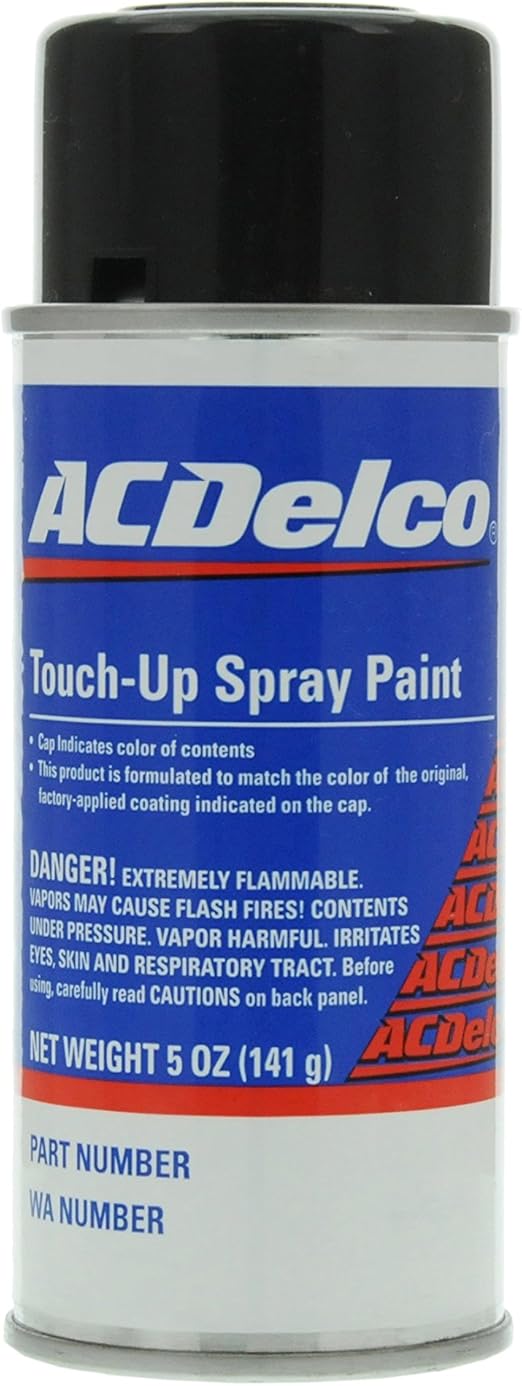 ACDelco 12345155 Black TouchUp Paint (5 Oz Spray, Wa8555) Amazon.ca Automotive ACDelco 12345155 Black TouchUp Paint (5 Oz Spray, Wa8555) Amazon.ca Automotive