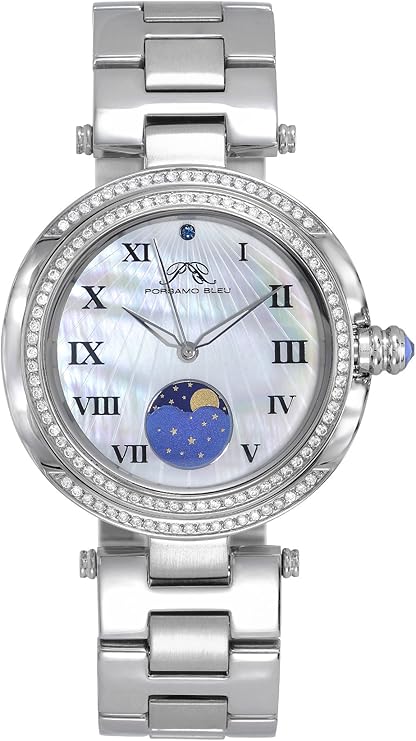 porsamo bleu women's south sea oval crystal watch