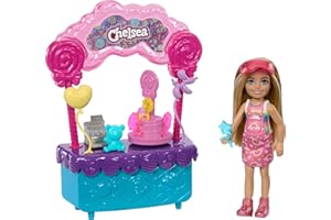 Barbie Chelsea Doll & Lollipop Stand Playset with Accessories, 10-Piece Toy Set from and Stacie to The Rescue Movie