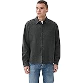 FRAME Men's Long Sleeve Waffle Textured Shirt
