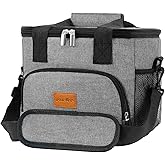 Vihicamp Portable Soft Cooler Bag - 24/60 Can Insulated Camping Cooler, Leakproof Collapsible Soft Sided Cooler for Drink, Suitable for Picnic, Beach, Outdoor, Lunch, Work, Ice Chest