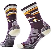Smartwool Women's Hike Light Cushion Mountain Moon Crew Socks