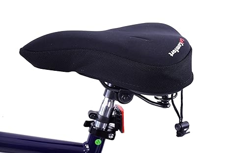 Mens Bike Seat Soft Gel Extreme Comfort Padded Spin Class Saddle