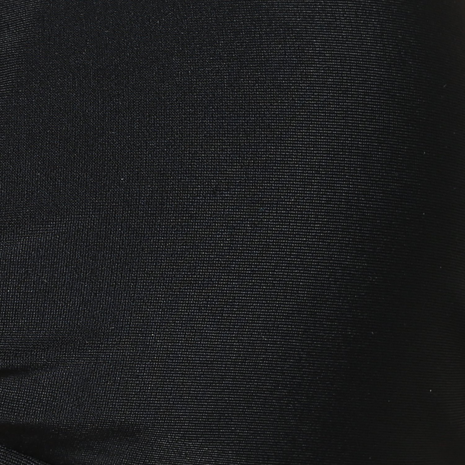 kvl womens solid halter triangle bikini swimsuit top - black