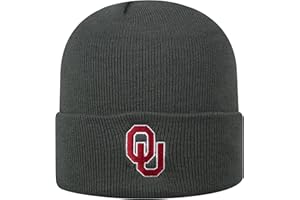 Top of the World NCAA Men's Cuffed Knit Hat Charcoal Icon