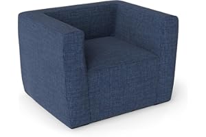 Giantex Inflatable Sofa Chair, Portable Air Blow Up Accent Chair w/Detachable Cover, Spacious Seat, Wide Armrest & Backrest, 