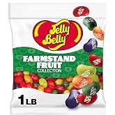 Jelly Belly Farmstand Fruit Jelly Bean Mix - 1 Pound (16 Ounces) Resealable Bag - Genuine, Official, Straight from the Source