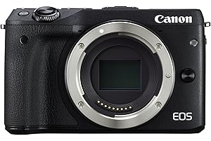 Canon EOS M3 Mirrorless Camera Body - Wi-Fi Enabled (Black)