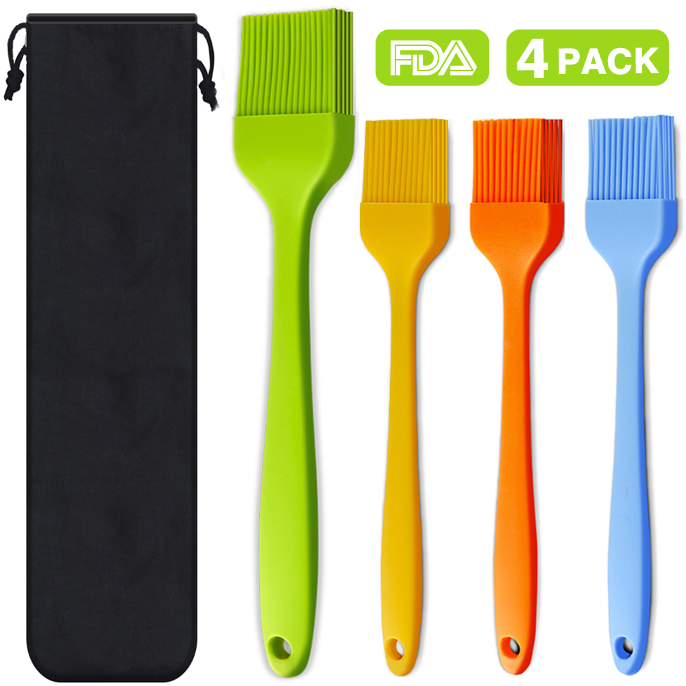 6 Basting+Resistant+Brushes+Marinades+Dishwasher
