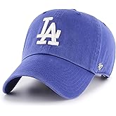 47 Los Angeles Dodgers Olive MLB Ballpark Camo Clean Up Cap