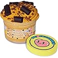 Peachybbies Slime Chocolate Chip Cookie Dough Cloud Slime - Made in USA Premium, 100% Authentic, 7 oz., Scented for Kids, ASMR, Axolotl Gifts, Fidget Toys