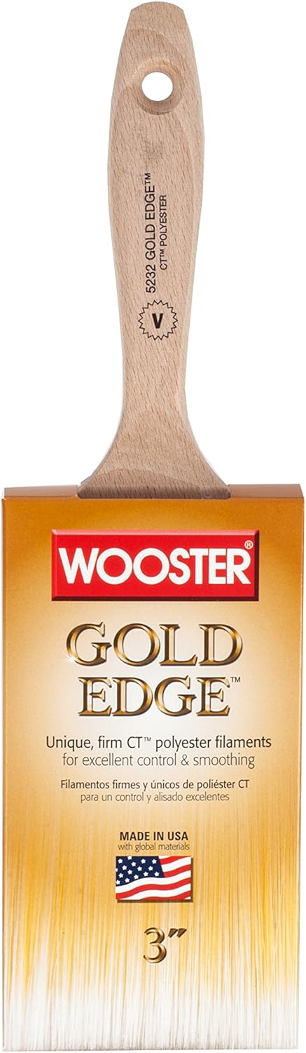 Wooster 5232-3 Gold Edge Varnish