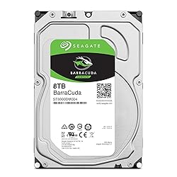 Seagate BarraCuda Internal Hard Drive 8TB SATA